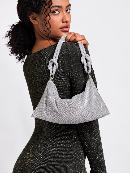 TOPALL Handbags - TOPALL Rhinestone Bag